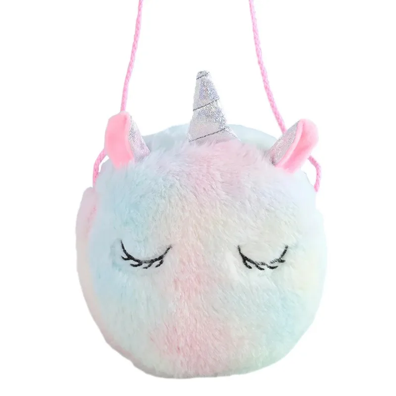 Borsa A Tracolla Per Bambini Apricot Lamb A Forma Di Ananas, In Peluche, Con Tracolla Regolabile
