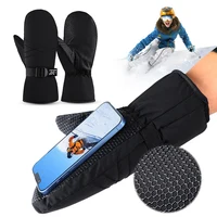 Ski Mittens Waterproof Snow Gloves Windproof Cycling Gloves Snowboard Gloves Cold Weather Gloves for Men & Women 2