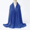 Foulard Hijab en mousseline de soie pour Femme, voile musulman ramadan ,hijab femme musulman,foulard musulmane pour femme, foulard mousseline en Jersey doux de haute qualité hijab islam voile femme musulman,70*180cm