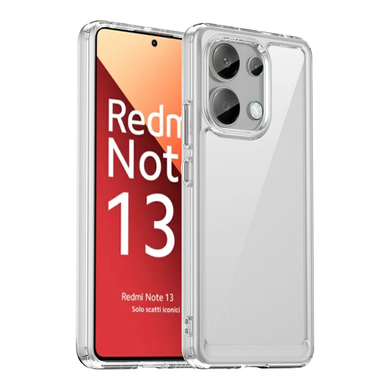 Per Xiaomi Redmi Note 13 Custodia 4G Per Xiaomi Redmi Note 13 4G Cover Shell Custodia Posteriore In Silicone Liquido Per Redmi Note 13 Pro