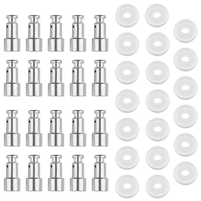 20 Pack Pressure Cooker Steam Valve Universal Replacement Floater and Sealer for Pressure Cooker XL, YBD60-100, PPC780, PPC77 1 pack mop pads replacement