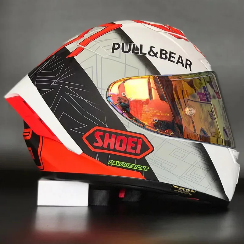 

Full Face Motorcycle Helmet X14 93 Marquez Motocross Racing Motobike Riding Grey White Helmet Casco De Motocicleta