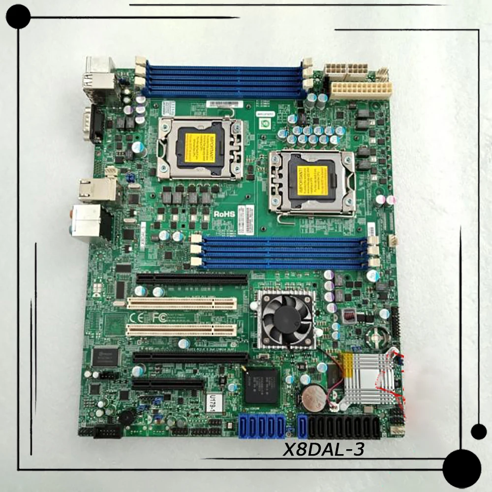 X8Dal-3 Per Scheda Madre Supermicro Workstation Ddr3 Sata2 Pci-E 2.0 Processore Xeon Serie 5600/5500