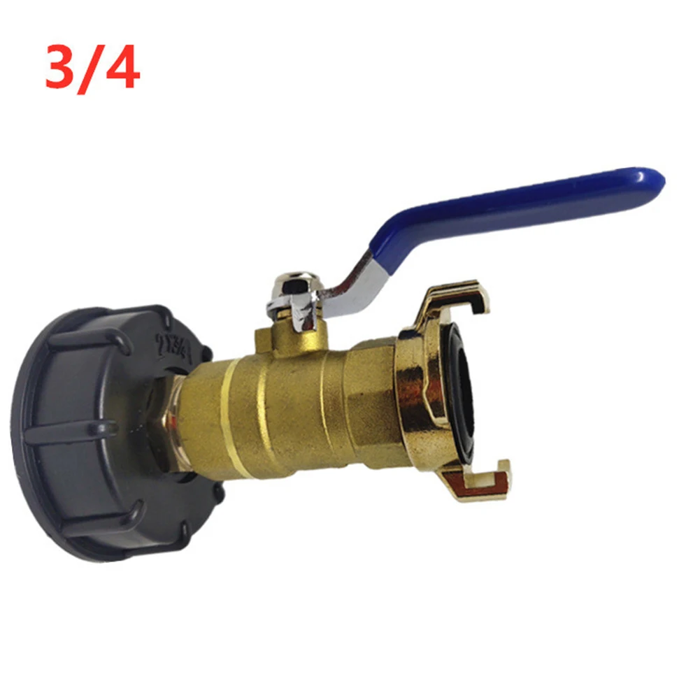 

Experience an Excellent Service Life with this Sturdy and Durable Brass IBC Quick Coupling Extension for Rain Barrel Tank