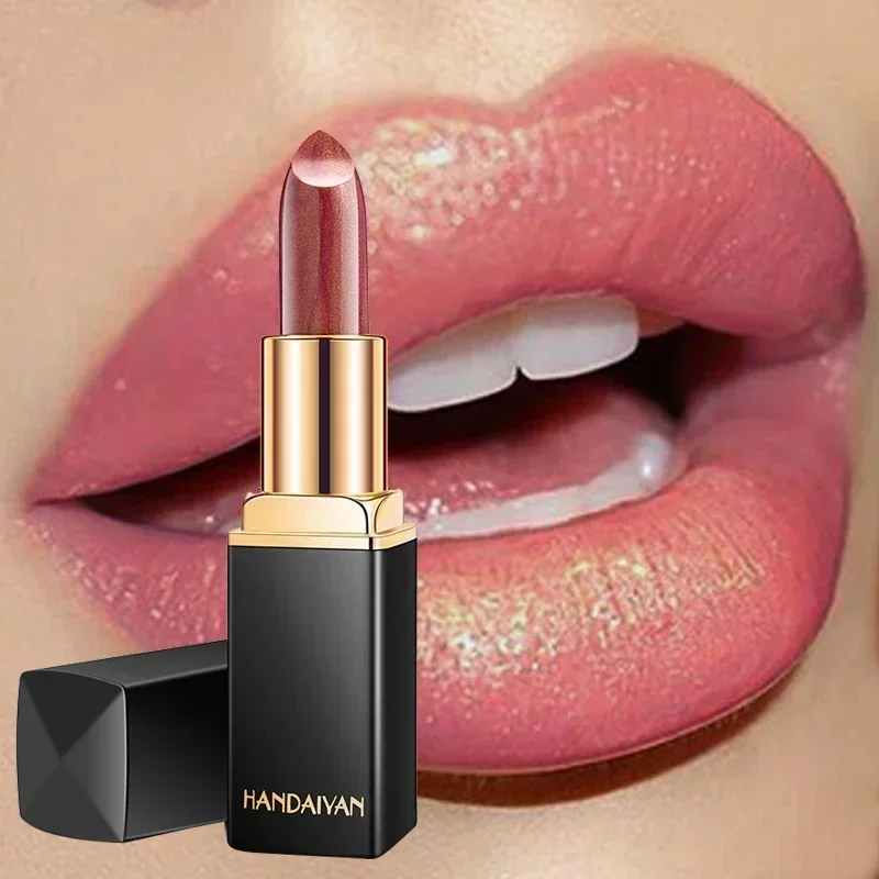 Professioneller Wasserfester Lippenstift Langanhaltend Nude Pink_voghion.com