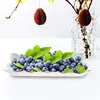 4pcs Disposable Serve Tray Food Serve Platter Fruit Cake Serving Tray Food Hold Container For Party Wedding Buffet Dessert Snack 2