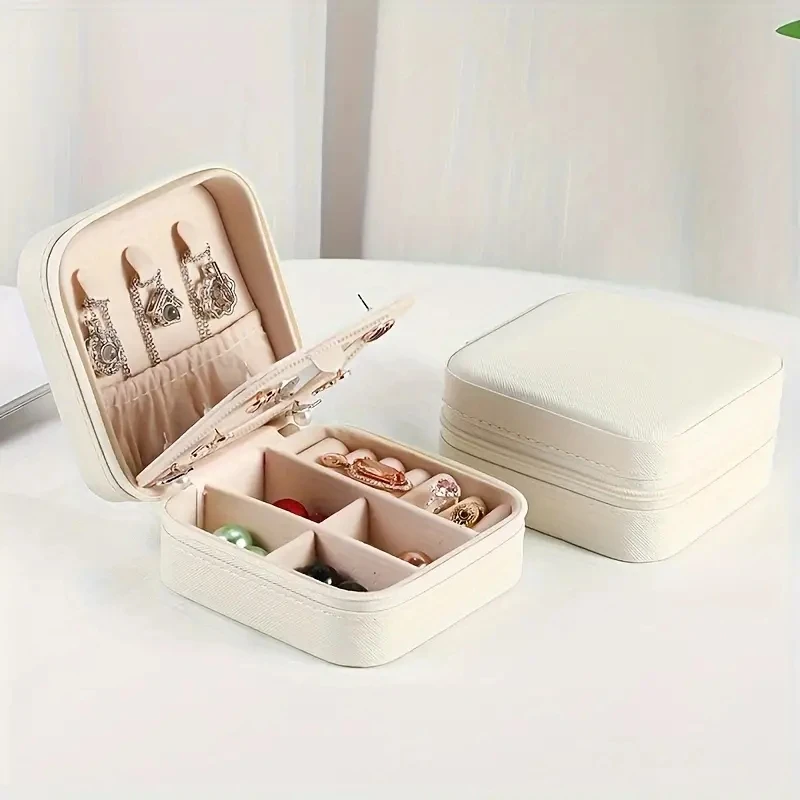 Storage Box Makeup Organizer Jewelry Box Makeup Storage Box Cosmetic Storage Box Jewelry Organizer Jewelry Storage Gift Box Earrings Necklace Ring Organizer Makeup Storage