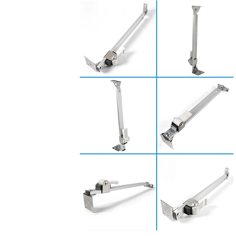 Stopper Security Angle Controller Gusset Fixed Wind Brace Limiter Tools Stainless Steel Telescopic Window Support Home Hardware