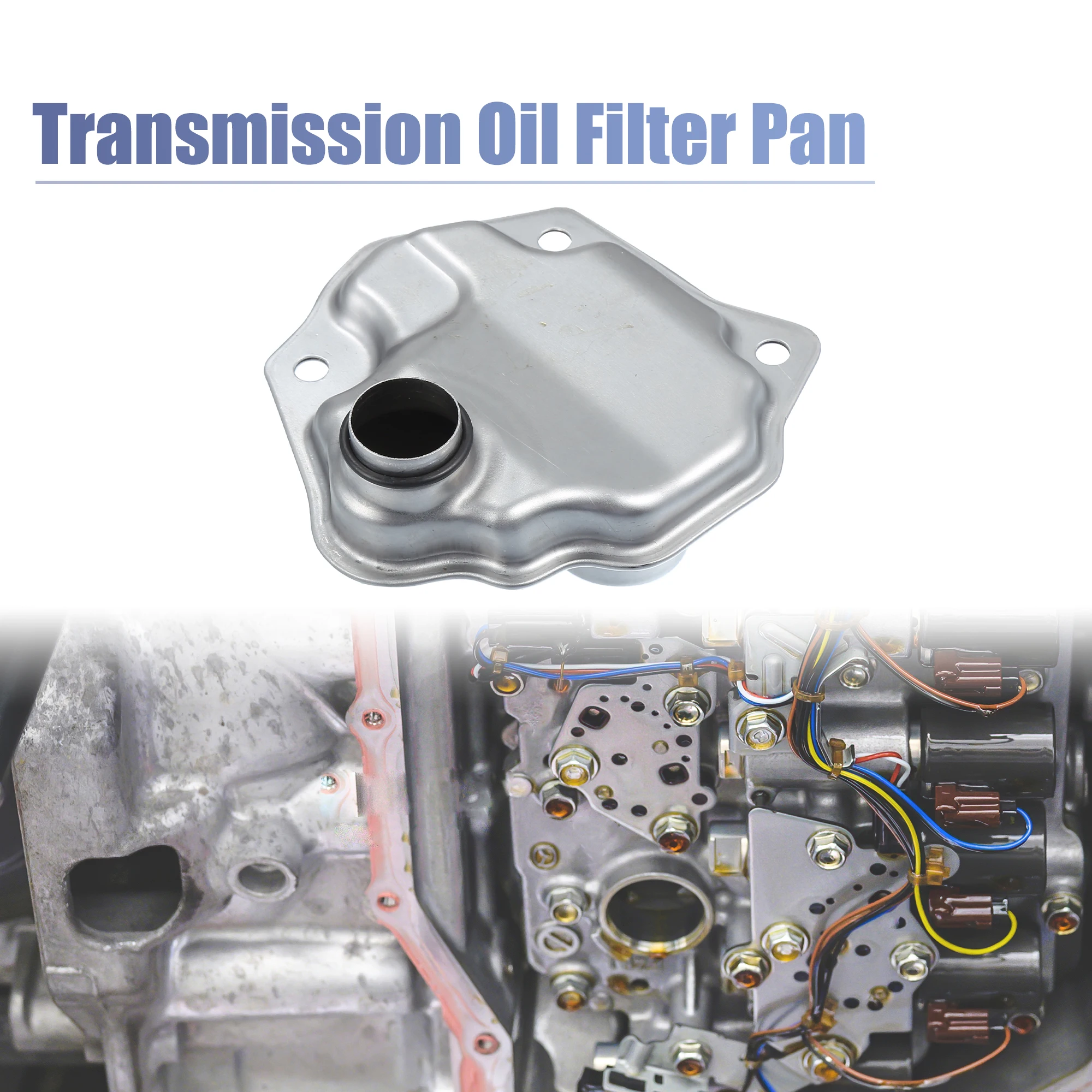 X Autohaux No.3172829X0A Car Transmission Filter Oil Pan for Infiniti JX35 (L50) 2013 for Infiniti QX60 hybrid (L50HV) 2015-