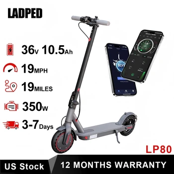 LADPED 350W Smart Folding Electric Scooter 1