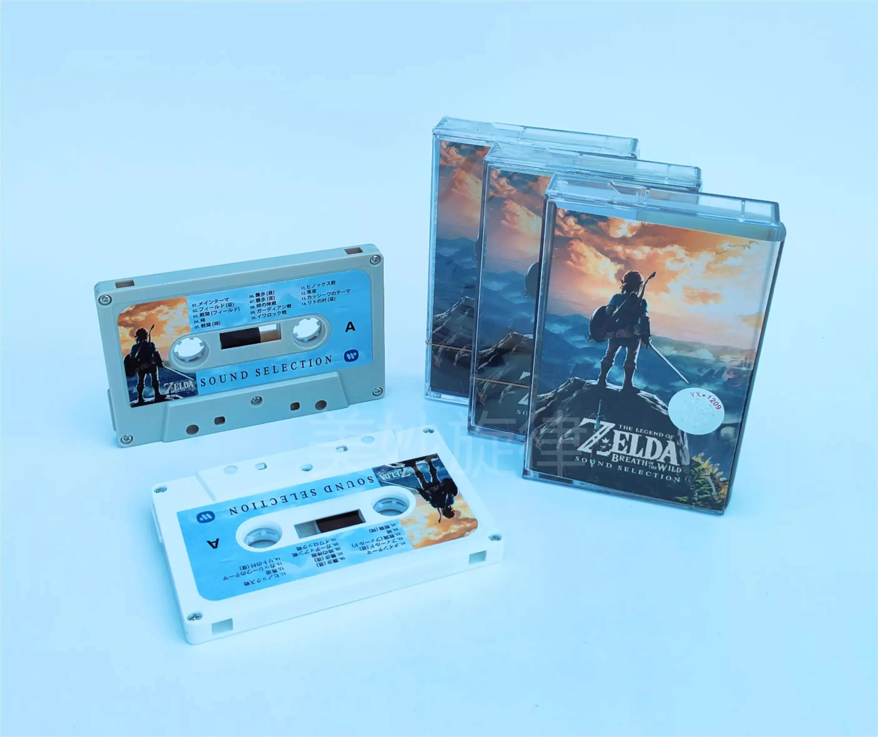 Anime Game Zelda Link Music Tape Hyrule Mipha Cosplay Tape Soundtracks Box Walkman Cassette Party Music Collection Prop