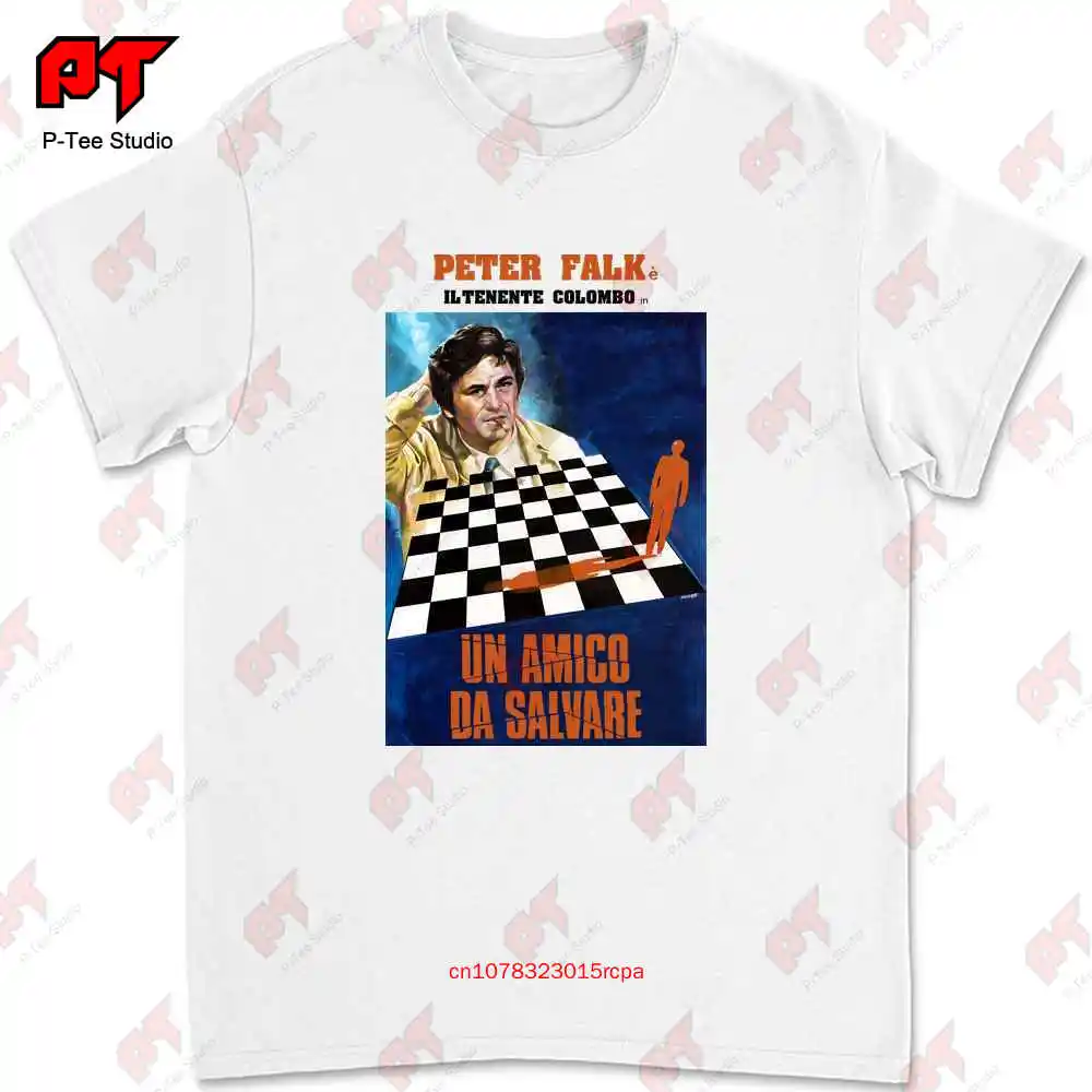 Columbo A Friend In Deed Italian Promo Un Amico Da T-shirt Tee 0FGC