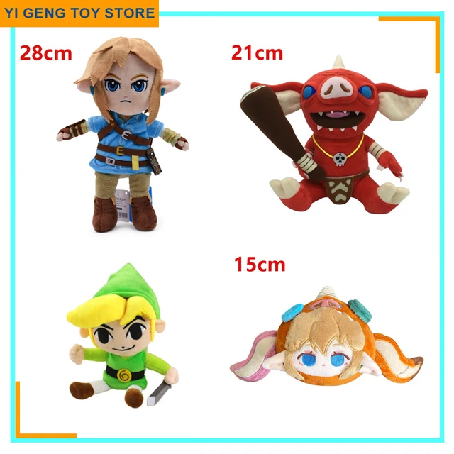 Anime The Legend of Zelda Plush Toys Soft Link Korok Stuffed Doll Birthday  Gifts