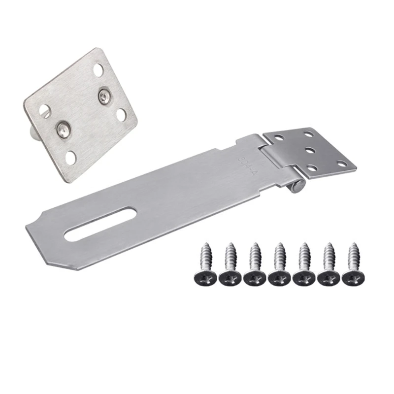 Description Picture 4 of itemMetal Clamps Strong Quality Lock Hasp Set Simple & Practical Fasteners 2pcs