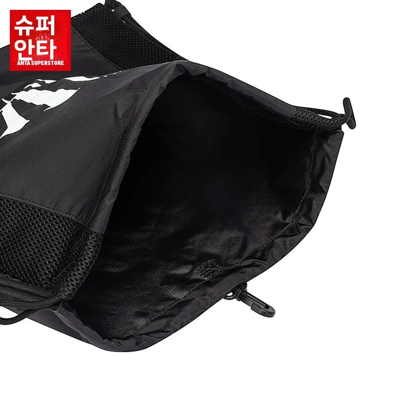안타 슈퍼 다기능 드로스트링 백 방수 스포츠 백팩 192621141U 사각형 유니섹스 소프트 팩 사계절용