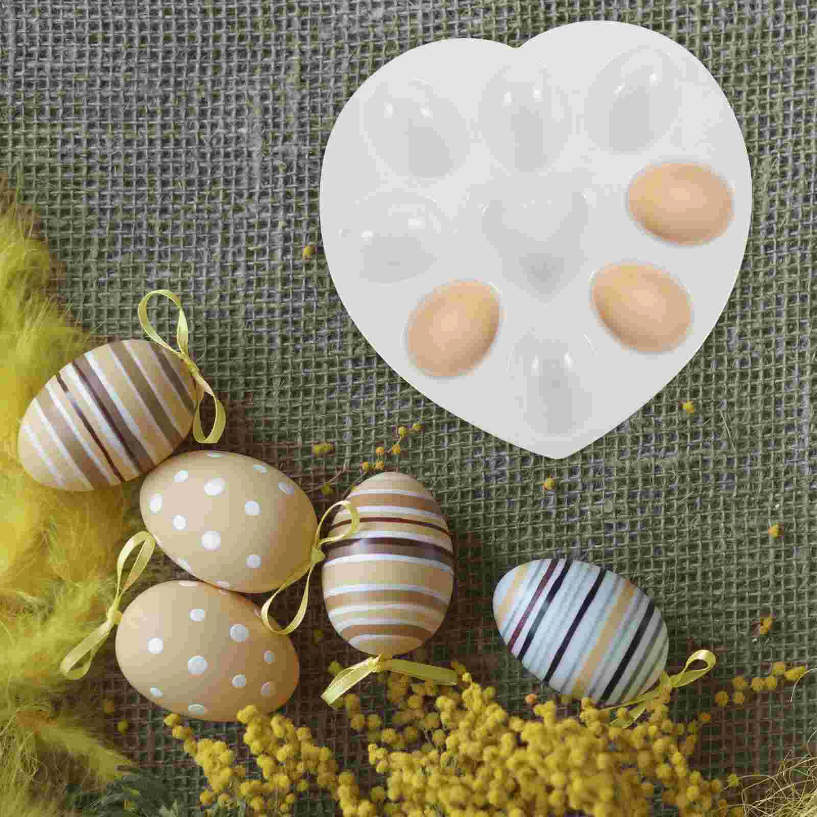 Easter Egg Tray Deviled Trays for Party Serving Ceramics Dispenser Eggs Container Platter 3
