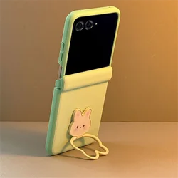 Custodia per telefono con coniglio carino verde menta - Cover portatile e protettiva