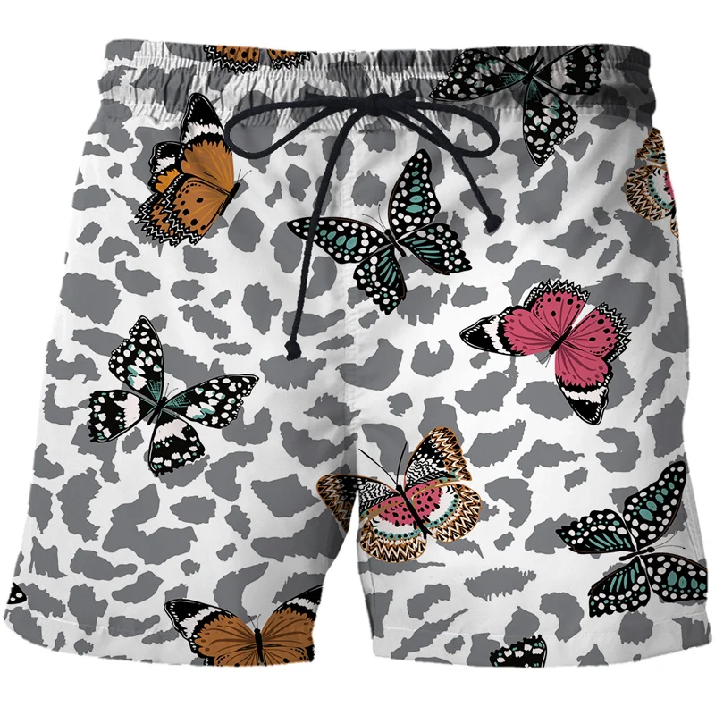 

Fashion Flowers Butterfly Short Pants Women Men 3D Printed Swimsuit Swim Trunks Beach Shorts Skateboard Sport Gym Ice Shorts