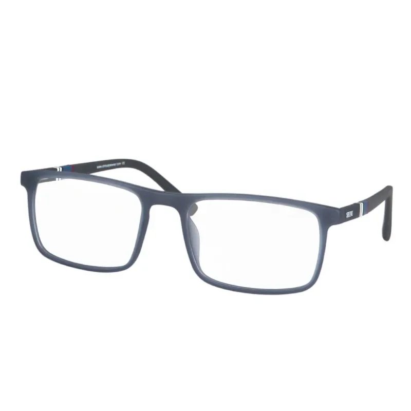 SHINU Blaulichtblockierende photochrome Brille, quadratischer Rahmen, ohne Astigmatismus, Multifokus-Lesebrille für Herren – Detail 12