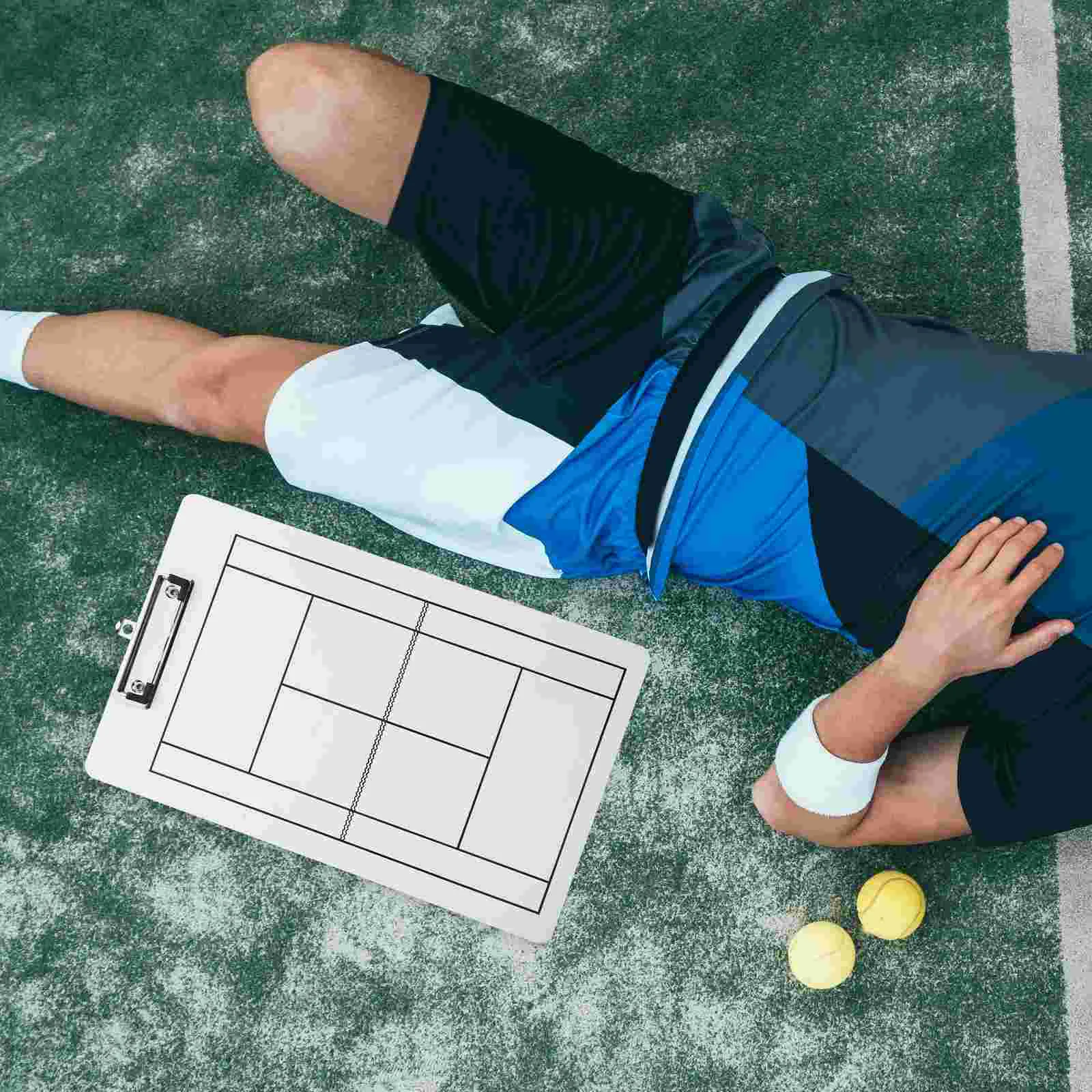 Tennis Dry Erase Board for Supplies Hockey Strategy Clipboard Race Pvc Competition