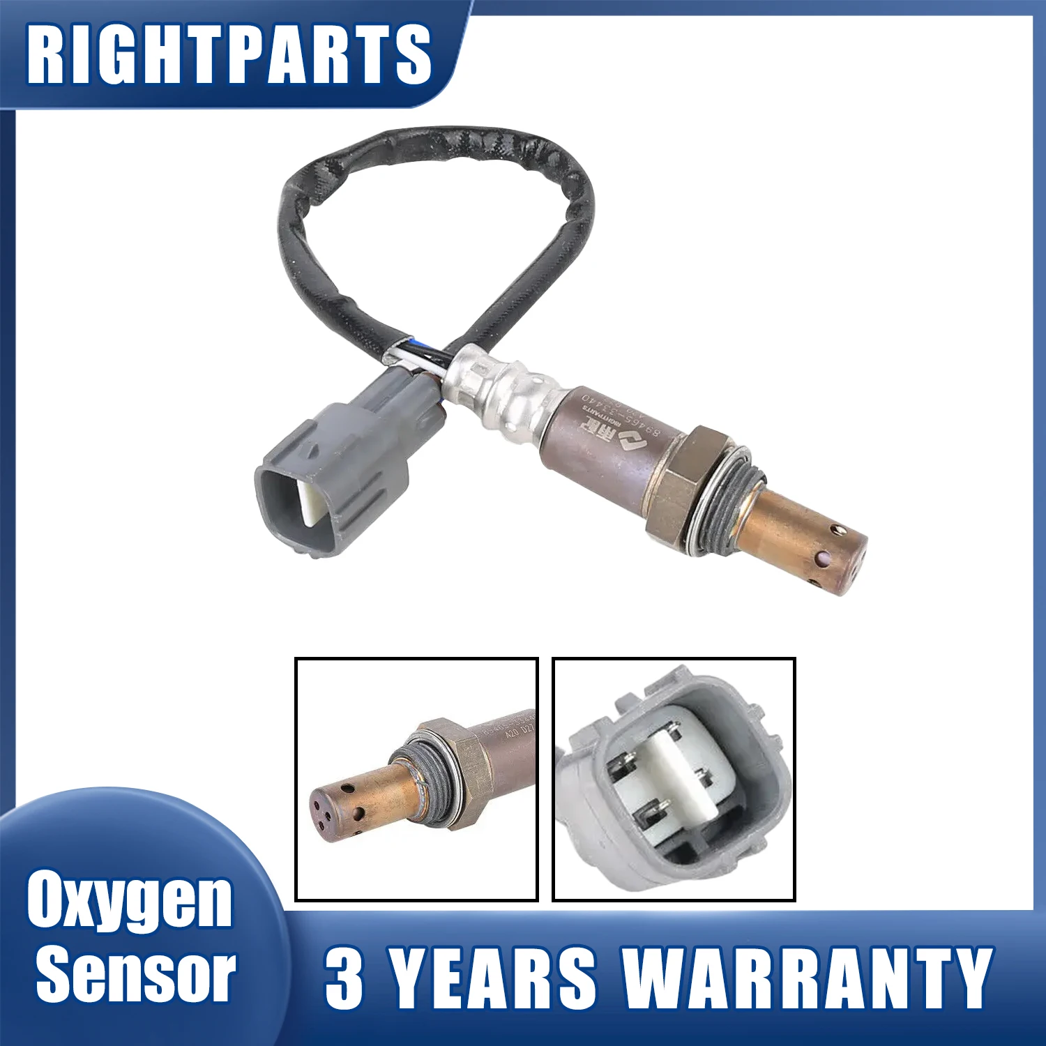 

RIGHTPARTS Lambda O2 Oxygen Sensor 89465-33440 8946533440 For Toyota Camry RAV4 Picnic Yaris Verso Carina Toyota Car Sensor Part