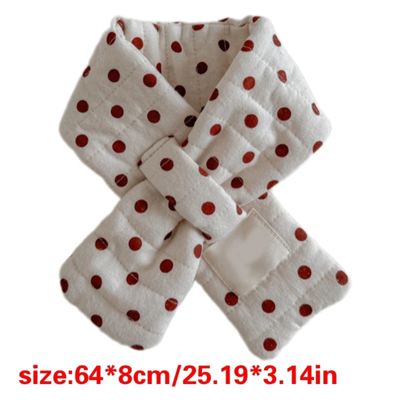 Kids Scarf Fashionable Pattern Neck Scarf, Soft and Comfortable Neckerchief Winter Warm Neck Wrap for Boys Girls