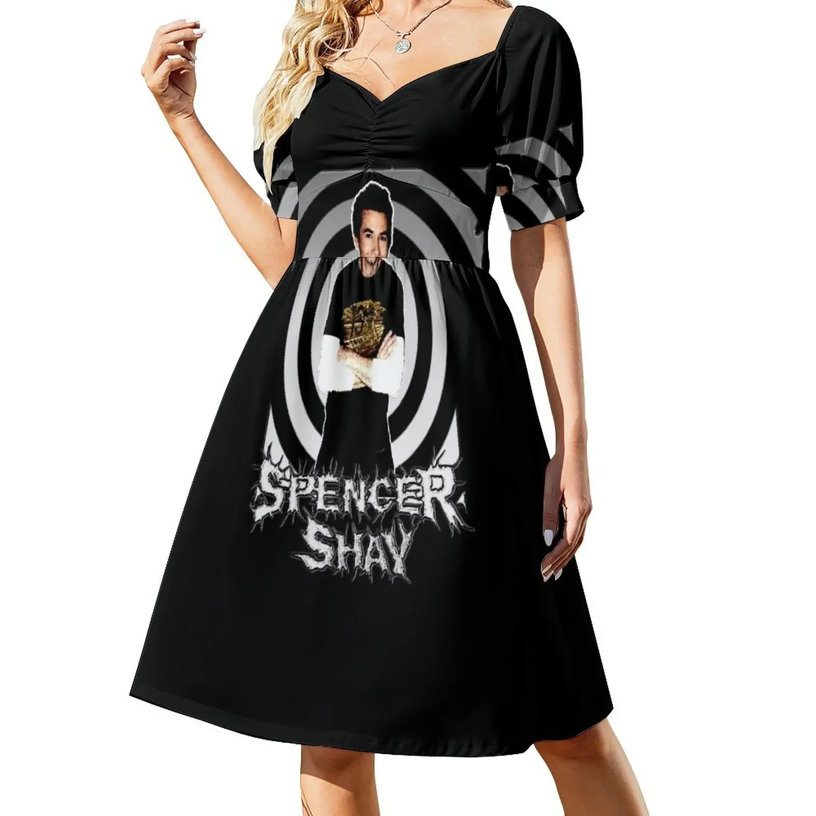thumbnail image 1 of Vestido sin mangas Spencer Shay Falda de mujer Ropa de verano para mujer Vestido, 1 of 7