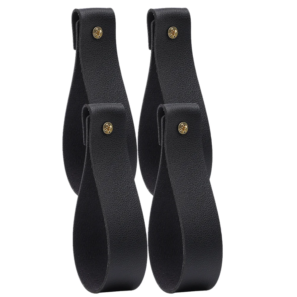 

Leather Wall Hooks Wall Hanging Straps Curtain Rod Holder Wall Mounted Pole Wrap Hangers