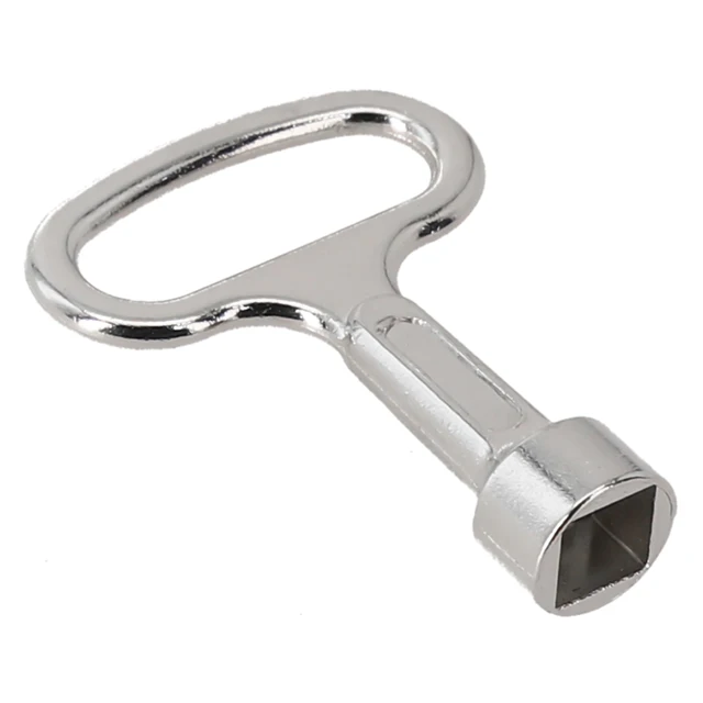 3pc/lot Square Key Wrenches Heating Vent Key Stainless-Steel Electric Cabinet Door Lock Turn Tongue Lock Water Tap 8mm Vent Key 6