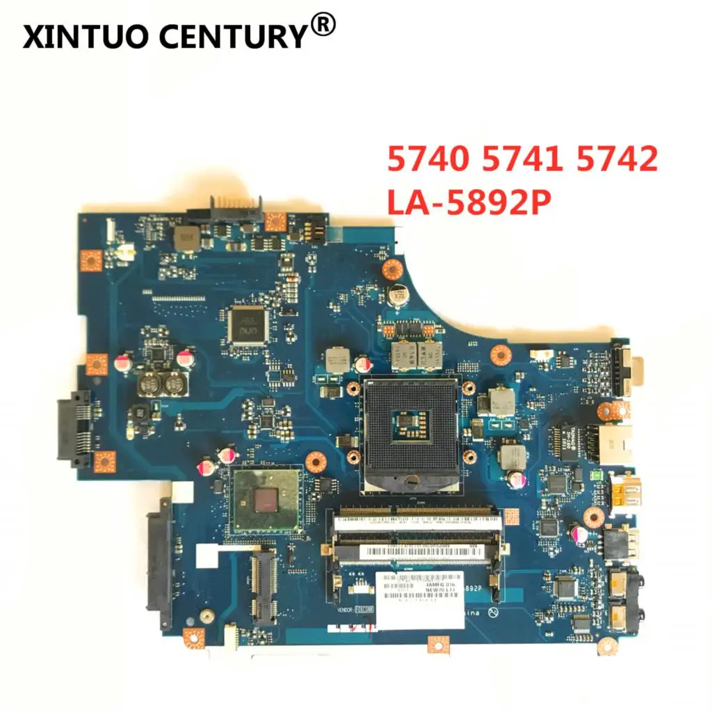 

Новинка, деталь для ноутбука Acer Aspire 5741 5741G 5742 5742G, материнская плата MBWJU02001 MBPSV02001 HM55 DDR3 100%, протестированная работа