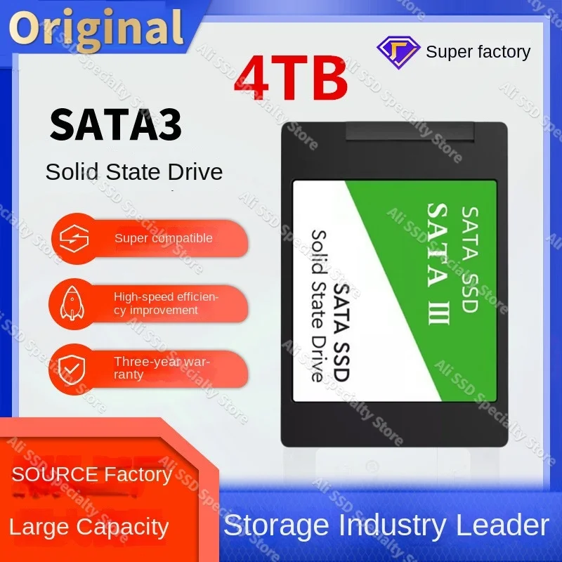 

SSD 4TB 2TB Hard drive disk sata3 2.5 inch ssd 500MB/s 8tb internal Solid State Drives hdd for laptop disco duro externo de 1tb