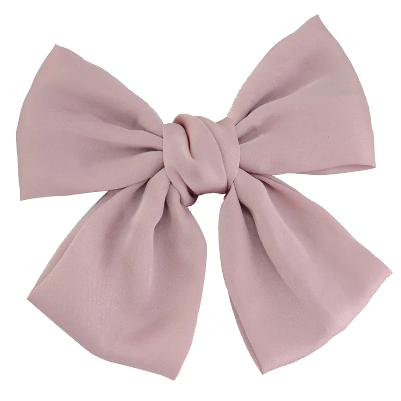 Elegant Satin Double-Layer Butterfly Bow Hair Clips - Trendy Hair Accessories