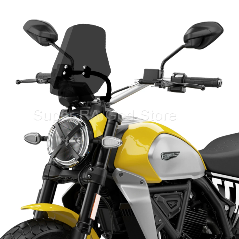 

Для Ducati Scrambler 400 1100 797 800 2015-2022 2023, портативная навигационная подставка на лобовое стекло для мотоцикла