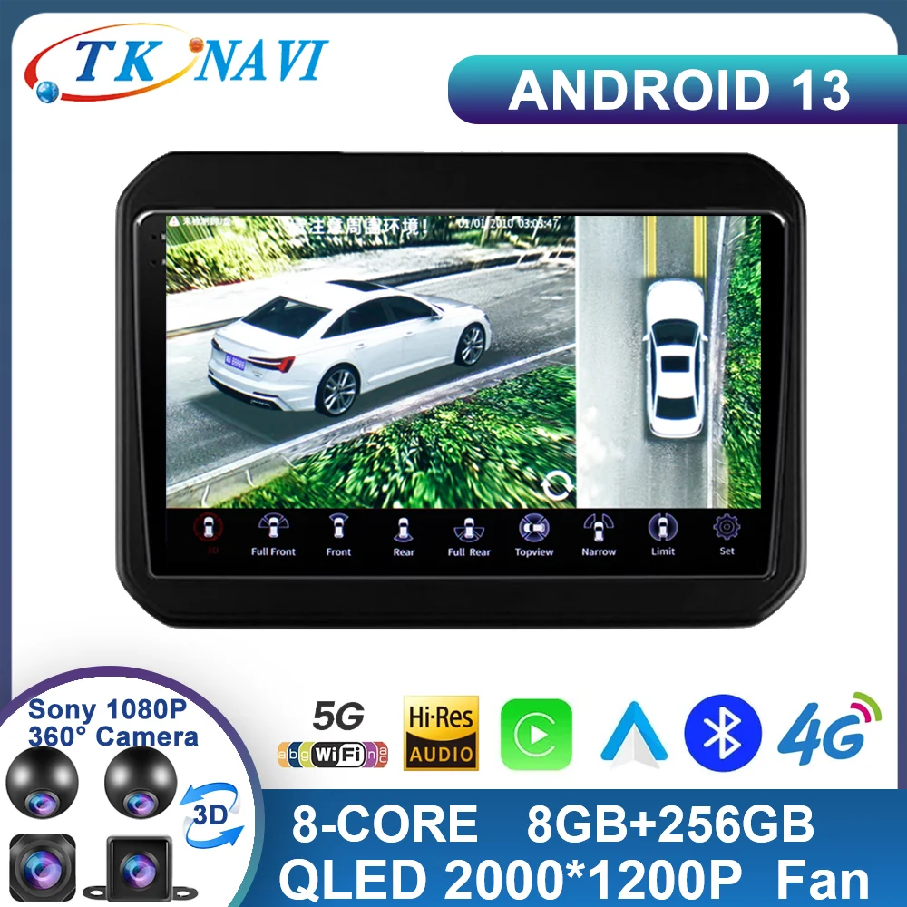 

Android 13 For Suzuki Ignis 2016 2017 2018 2019 2020 Car Radio Stereo Receiver Autoradio Multimedia Video Screen BT 2 Din No DVD