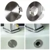 Stainless Steel Sink Overflow Covers Round Replacement Wash Basin Overflow Ring Plug Tub Drain Stopper Kitchen Bathroom Supplies 1