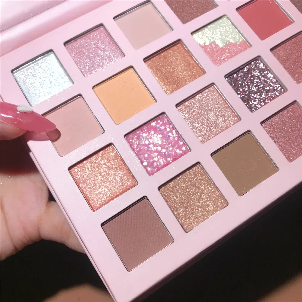 24 Color Eyeshadow Glitter Pearlescent Waterproof for Beginners