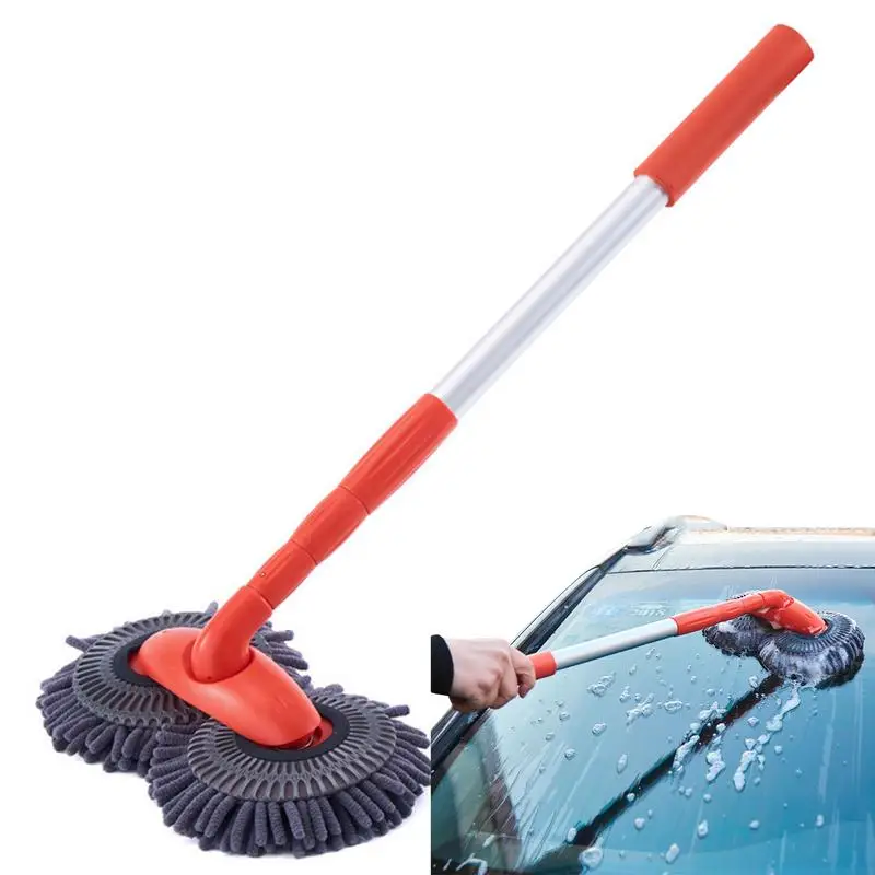 

Щетка для мытья автомобиля без царапин, щетка для чистки с двойной головкой, щетка для шин из микрофибры со стандартом для мытья кузова автомобильного колеса