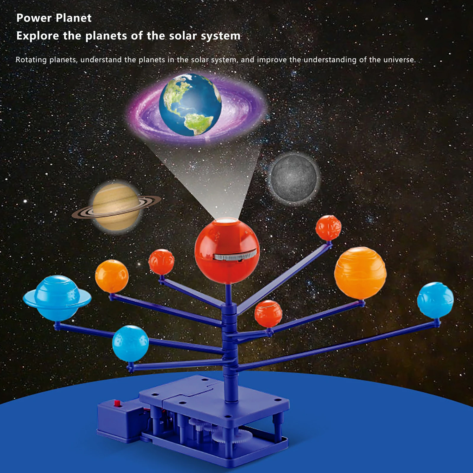 Solar System Model DIY Toys Child 