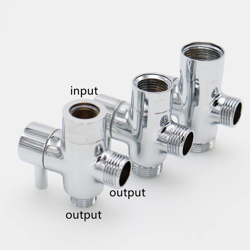 Chrome Bidet T Adapter Image 2