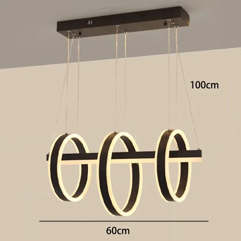Description Picture 4 of itemModern LED Lights Pendant Light Lamps Home Decor for Living Room Chandeliers for Dining Room Hanging Light Indoor Lighting