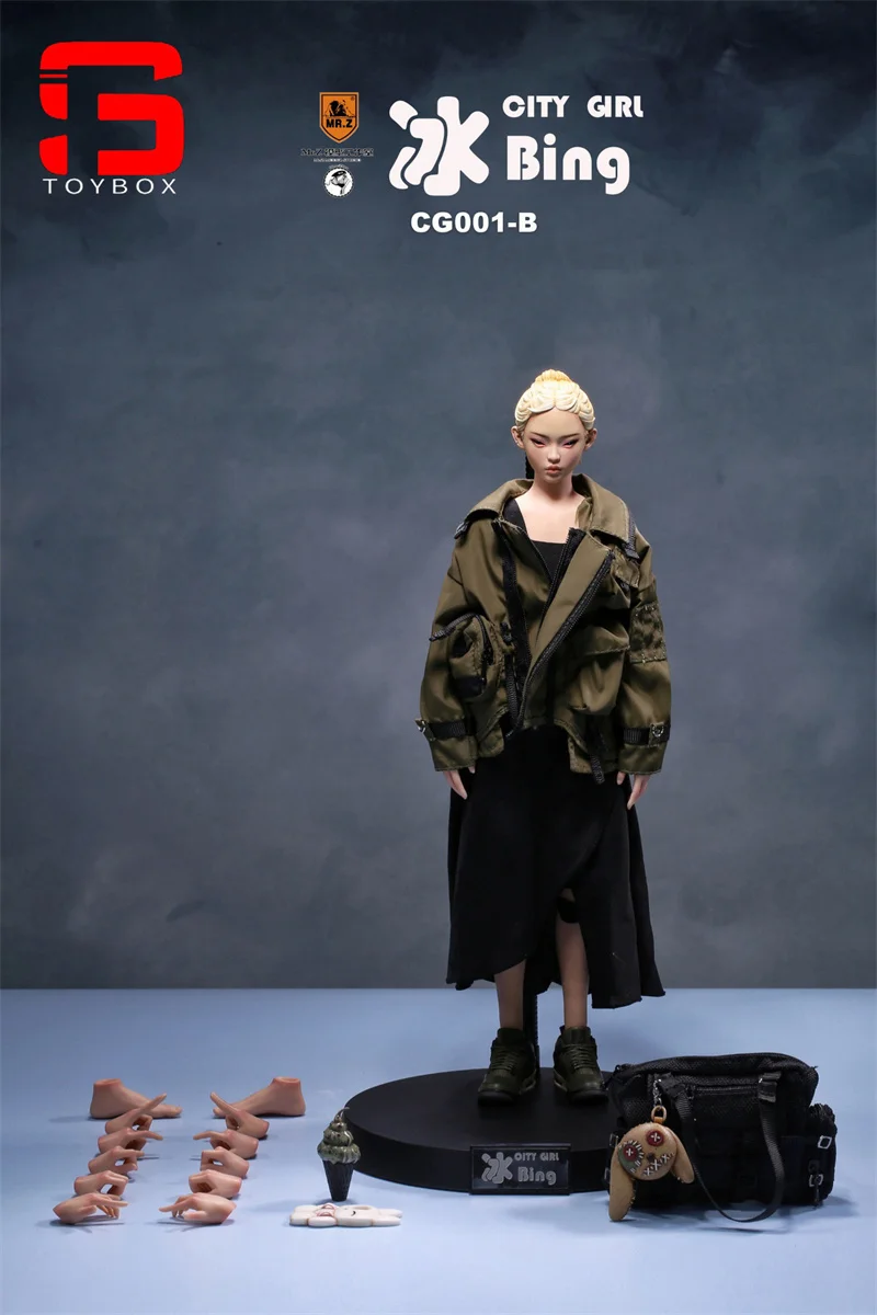 在庫 Mr.Z CG001 1/6 スケールシティガール Mu & Bing フル