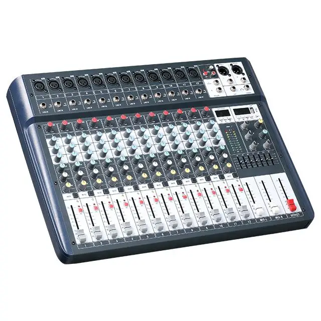 오디오 콘솔 믹서 LD12 전문 12 채널 오디오 믹서, MP3 포함, 판매 중
