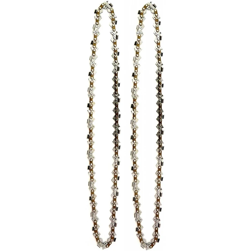 Chainsaw Saw Chain 2Pcs 0.325'' 1.5mm 72T 45cm-18'' 72 Drive Links Chainsaw Chains Part chainsaw chain