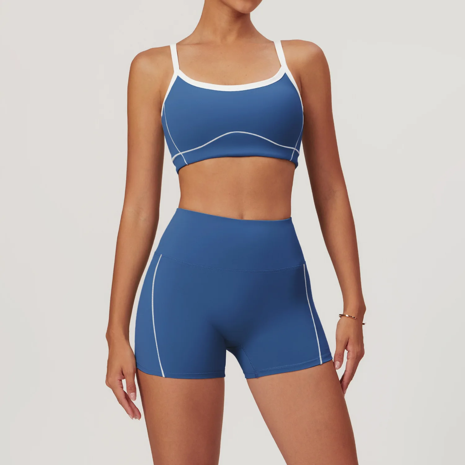 Yoga Set Women 2PCS Workout Set Sportswear Gym Clothing Push Up Fitness Bra High Waist Leggings Sports Suits sports bra set gym workout set yoga pants set yoga set fitness set sportswear set sports set