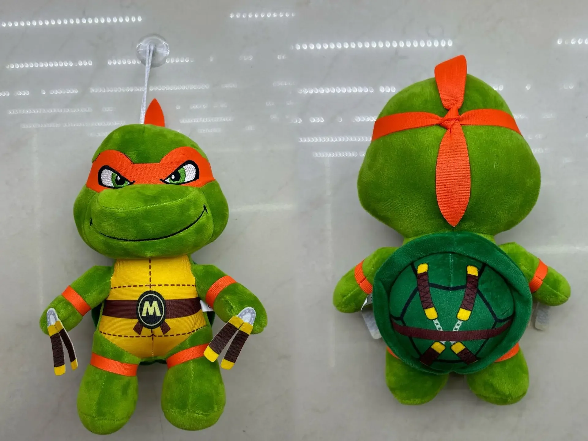 Anime TMNT Plush Dolls 20-25cm Game Ninja Turtles Leo Raph Mike Don Stuffed Animals Turtle Ornament Toys for Kids Birthday Gift