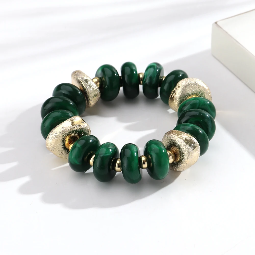 Bracciale Elasticizzato Con Perline Acriliche Con Parola D Amore Bracciale Da Surf Con Perline Heishi Fatte A Mano In Argilla Polimerica Per Ragazze Donne Colorato