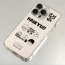 Clear TPU Hot Anime Haikyuu Phone Case - Samsung A23 (T - 295KXX188A1)