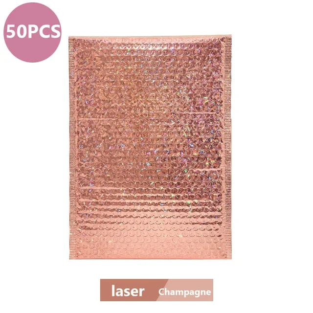 أظرف بريد فقاعات ذاتية الغلق ، أظرف بريد بولي وردي...