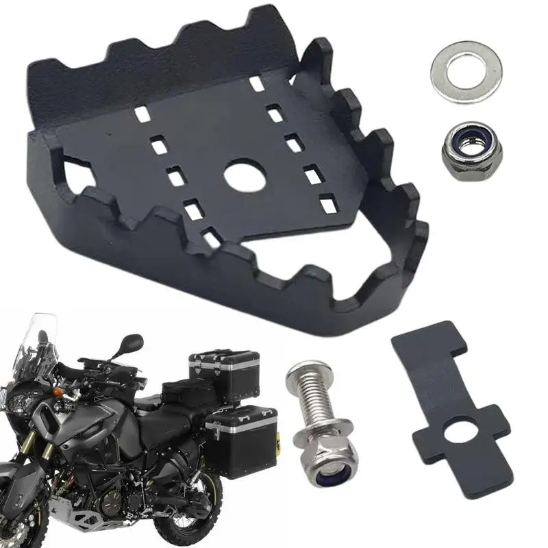 

Stainless Steel Brake Lever Extension Pedal Step Tip Plate Anti Slip Enlarge Extender ForYAMAHA Tenere700 XTZ700 Motor Parts