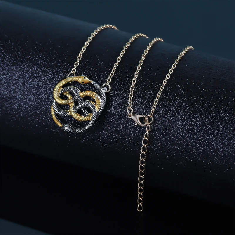【2plan】24FW★ [LAN ARCHIVE] Python Buckle Chain Necklace 2plan】24FW☆ [LAN ARCHIVE] Python Buckle Chain Necklace